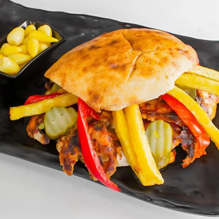 Tombik Ekmek Arası Tavuk Döner Menü