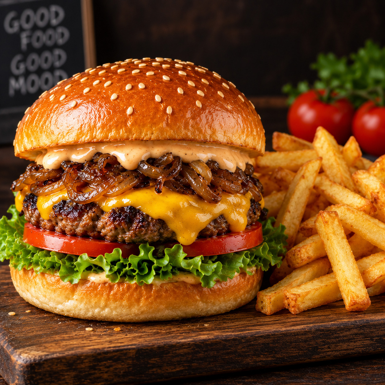 Kasap Burger Cheese Burger