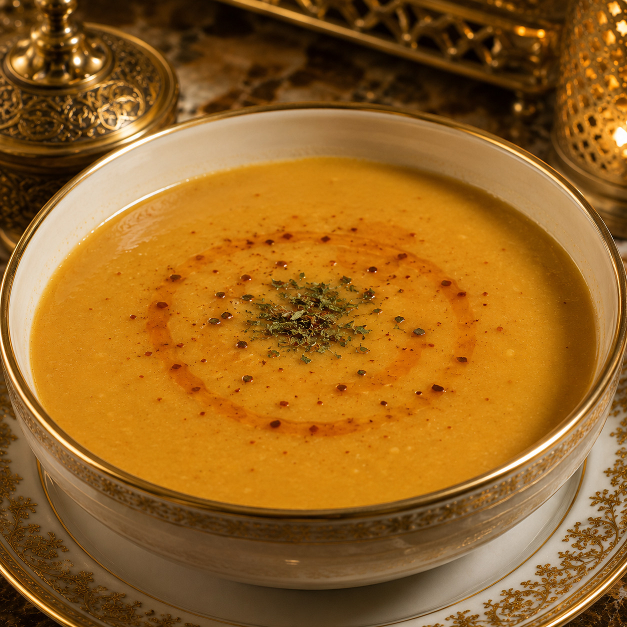 Süzme Mercimek Çorbası