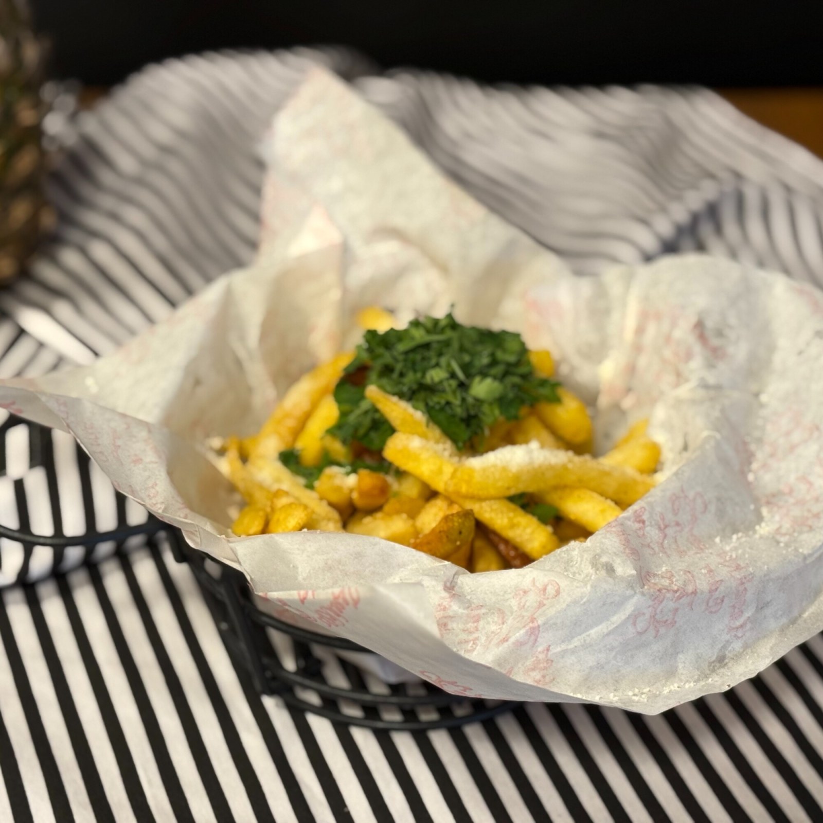 Trüf Parmesanlı Patates Kızartması