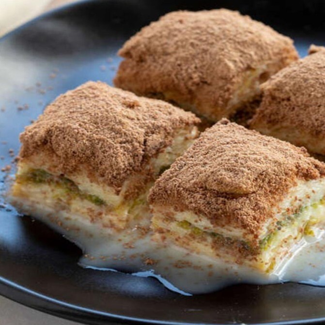 Fıstıklı Soğuk Baklava (3 Dilim)