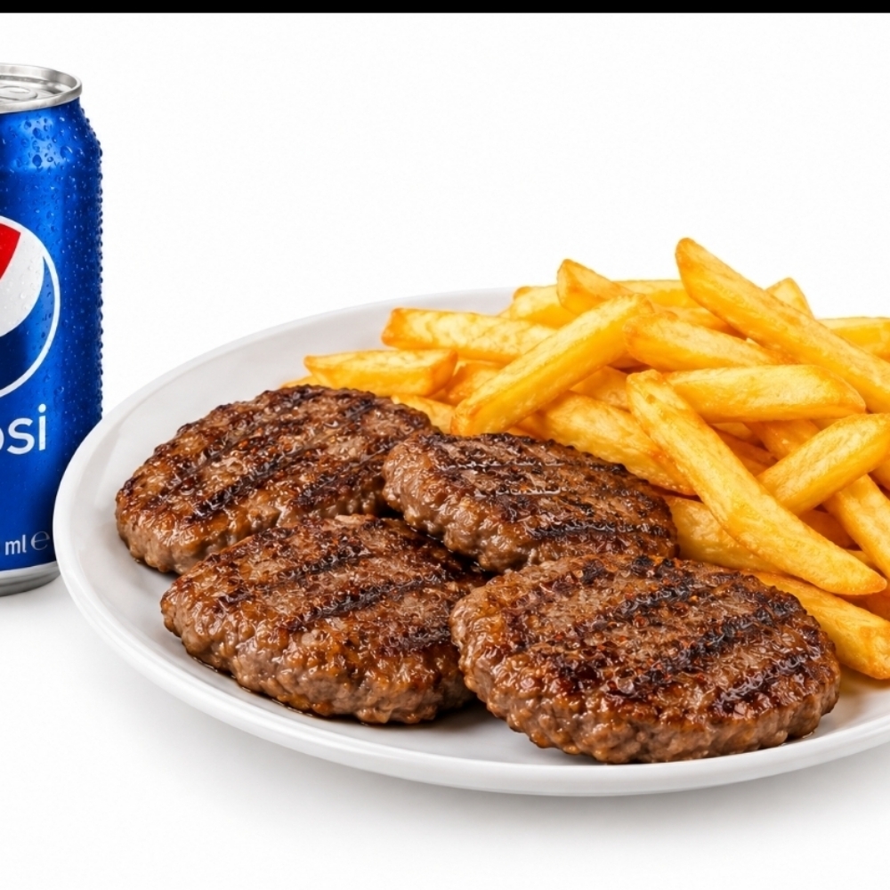 Köfte Patates Menü
