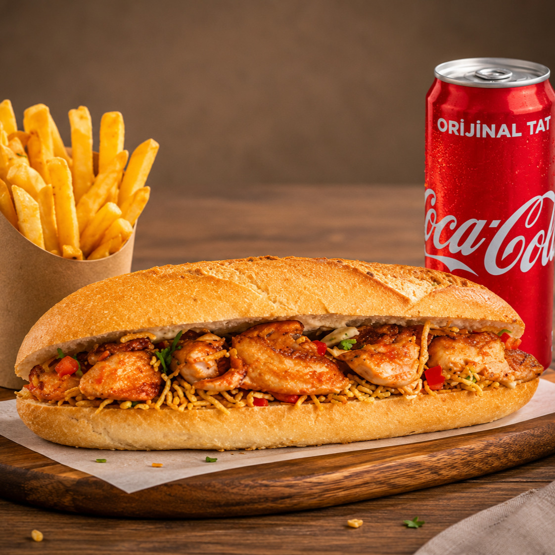 Tavuk Döner Zengin Menü