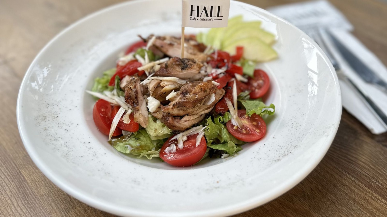 Izgara Tavuk Salata
