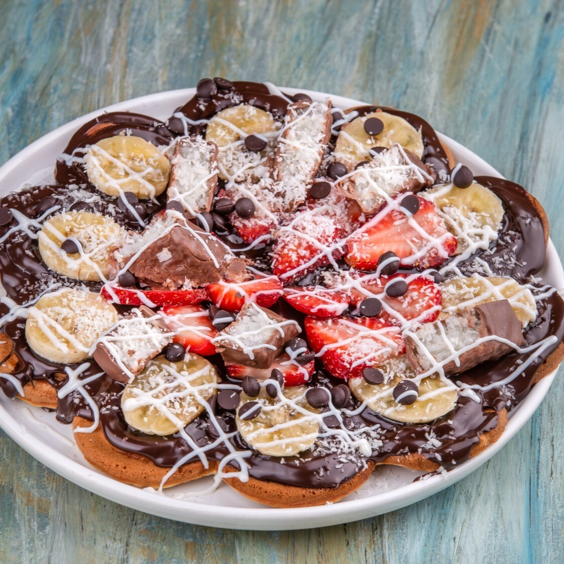 Miami Çiçek Waffle