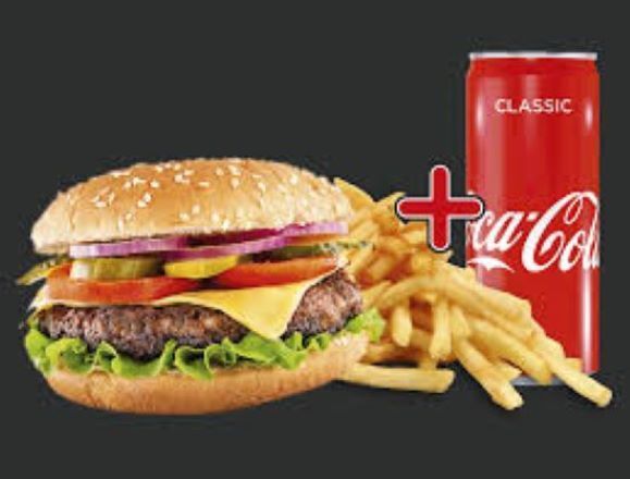 CheeseBurger Menü