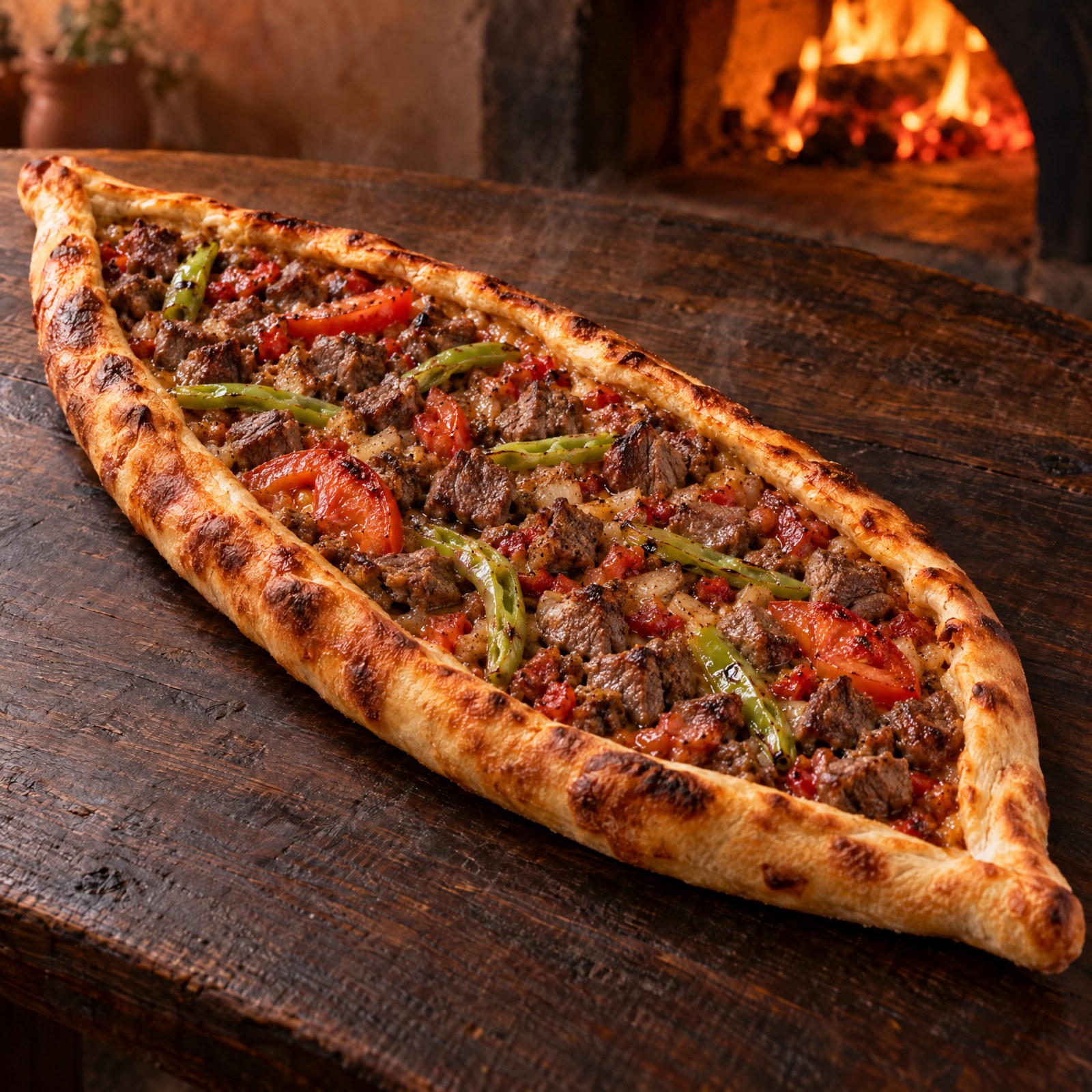 Kuşbaşılı Pide