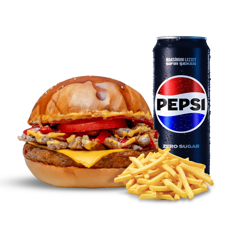 Steak Burger Menü