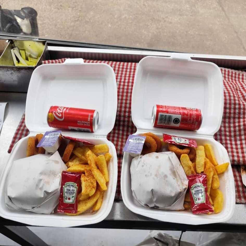Hamburger Menü Tavuk