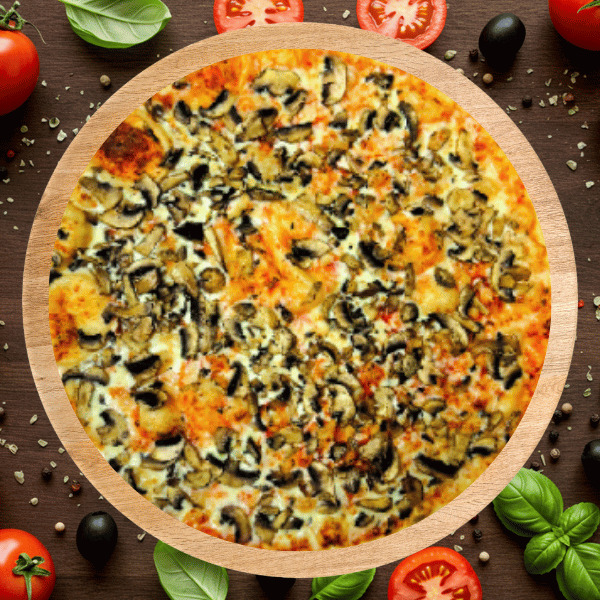 Mantarlı Pizza (Orta Boy)