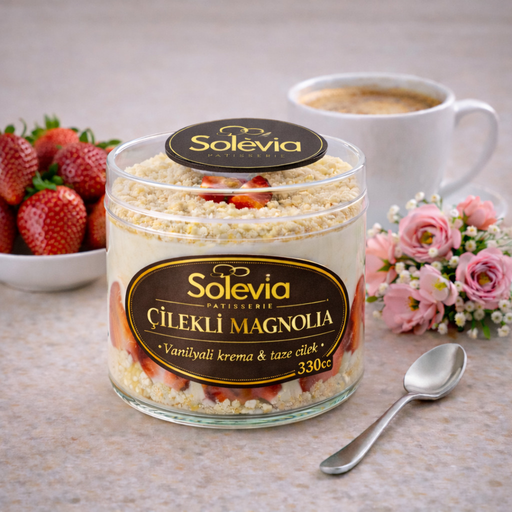 Çilekli Magnolia