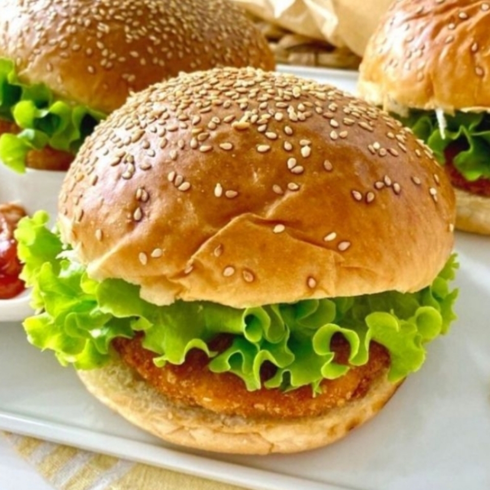 Hamburger Cedarlı + Patates Kızartması