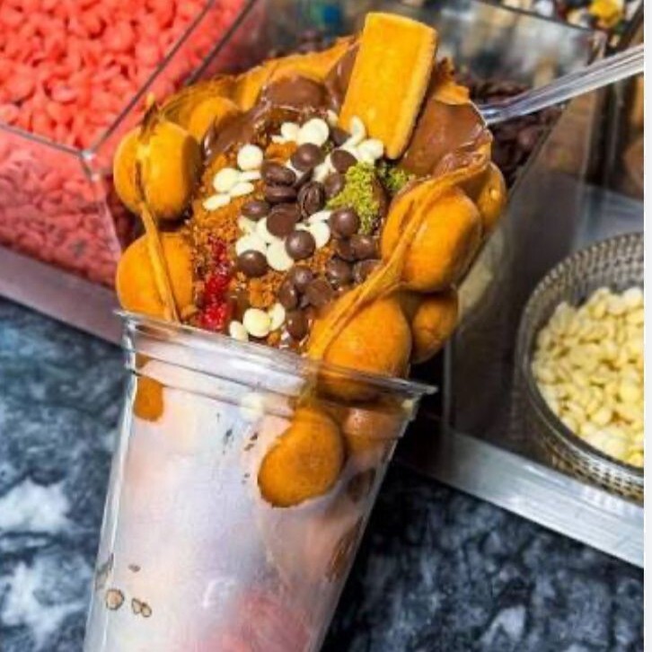 Bardakta Waffle [ Çikolata Krizi ]