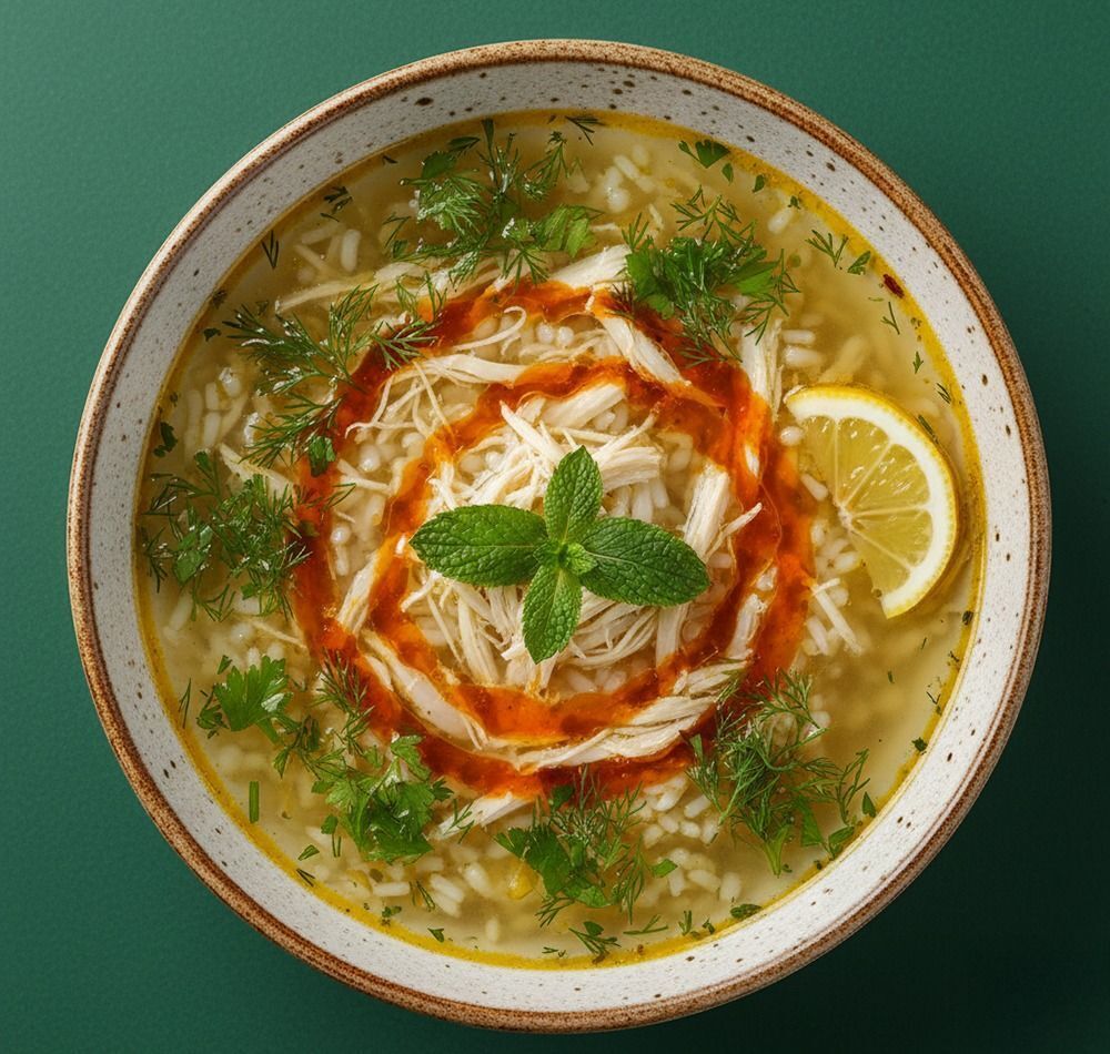 Şifalı Tavuk Suyu Çorbası