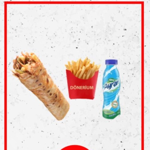 Avantaj Mega Tavuk Döner Menü