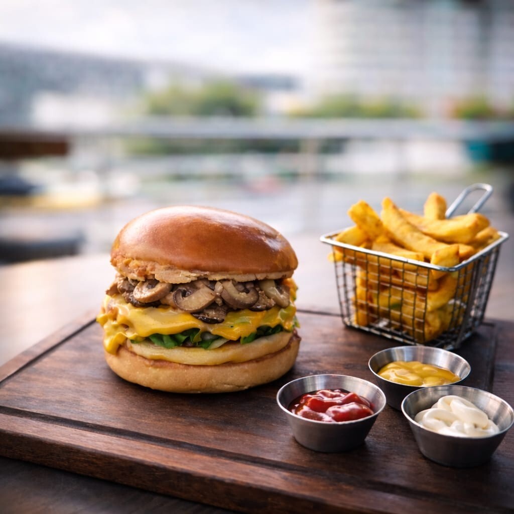 Mantarlı Burger