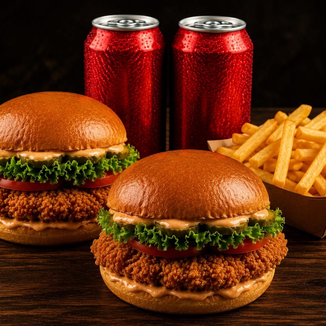 Çift Kişilik Burger Menü