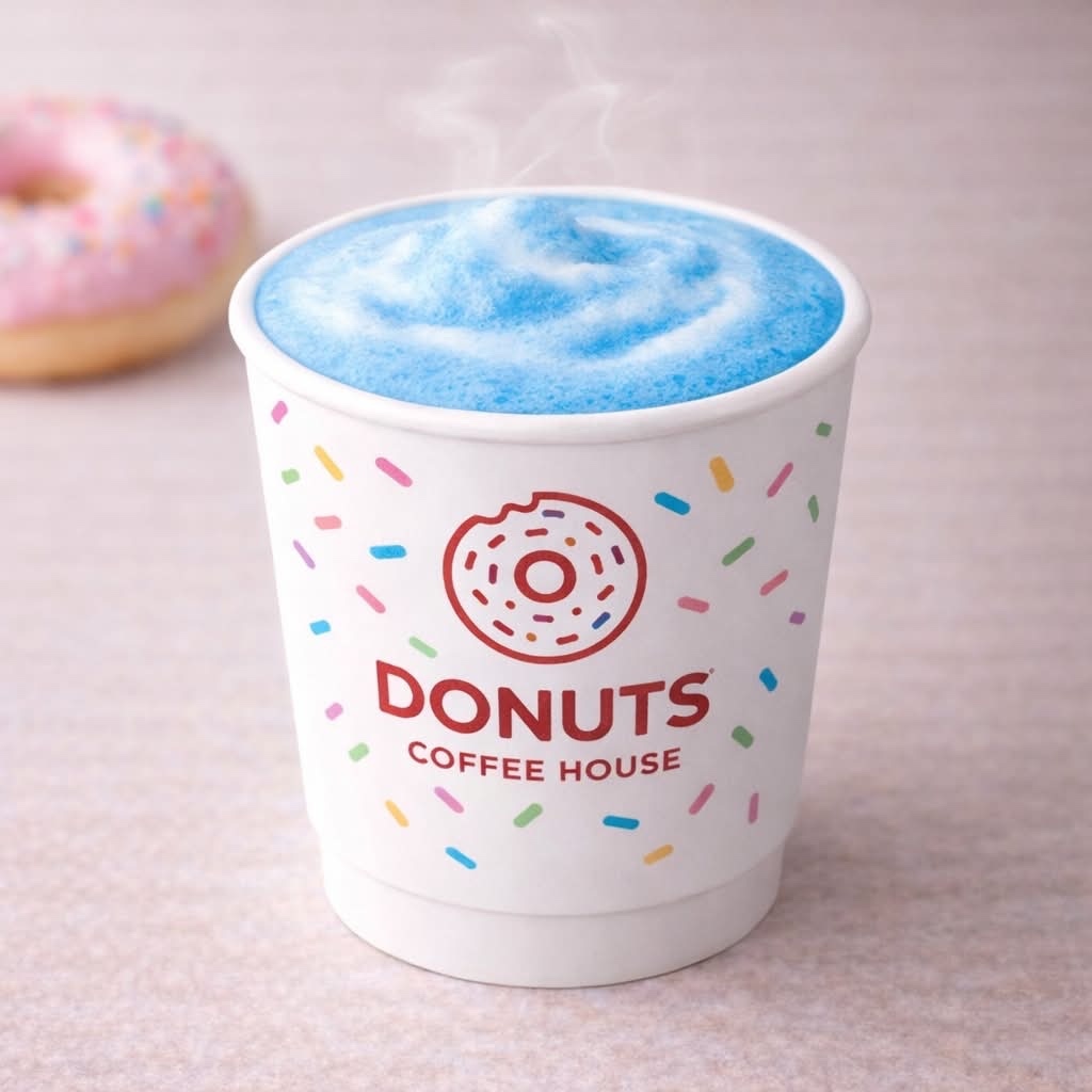 Blue Latte (Turunç Aromalı) (40 cl)