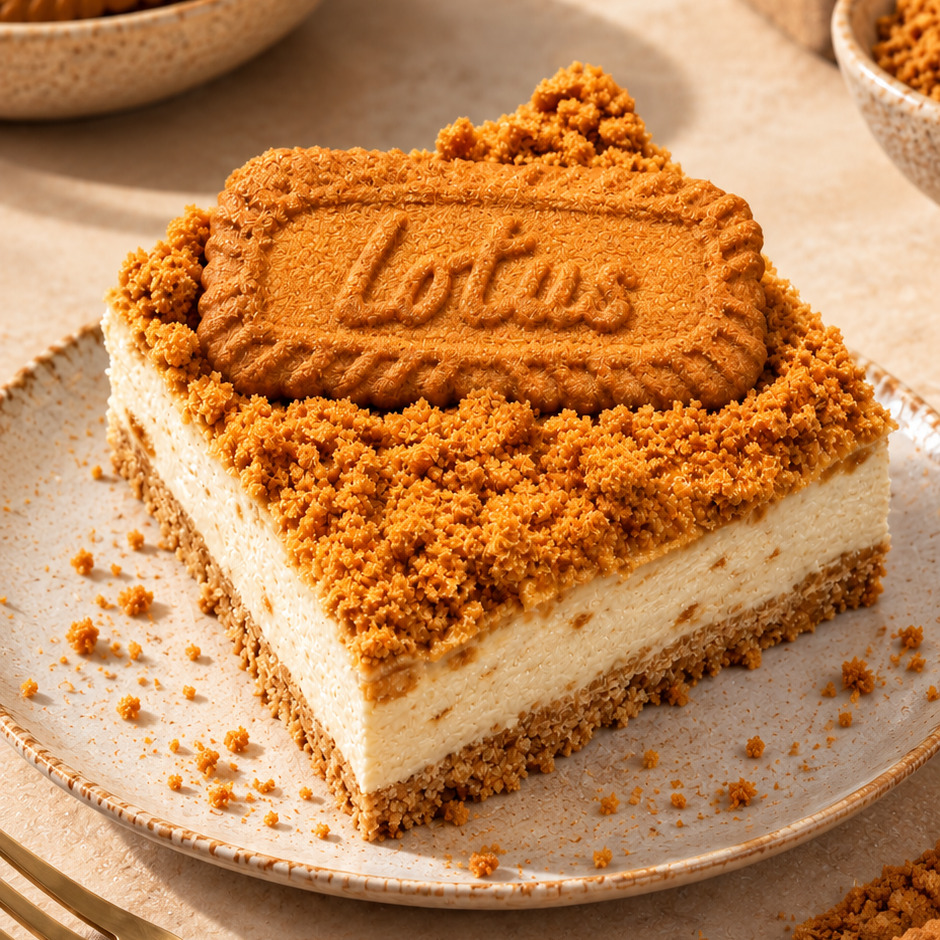 Lotus Biscoff Cheesecake