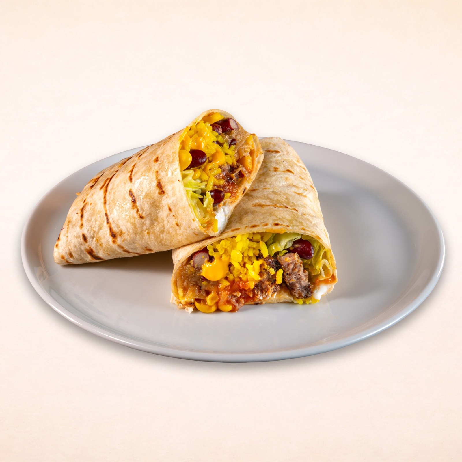 Burger Köfteli Burrito