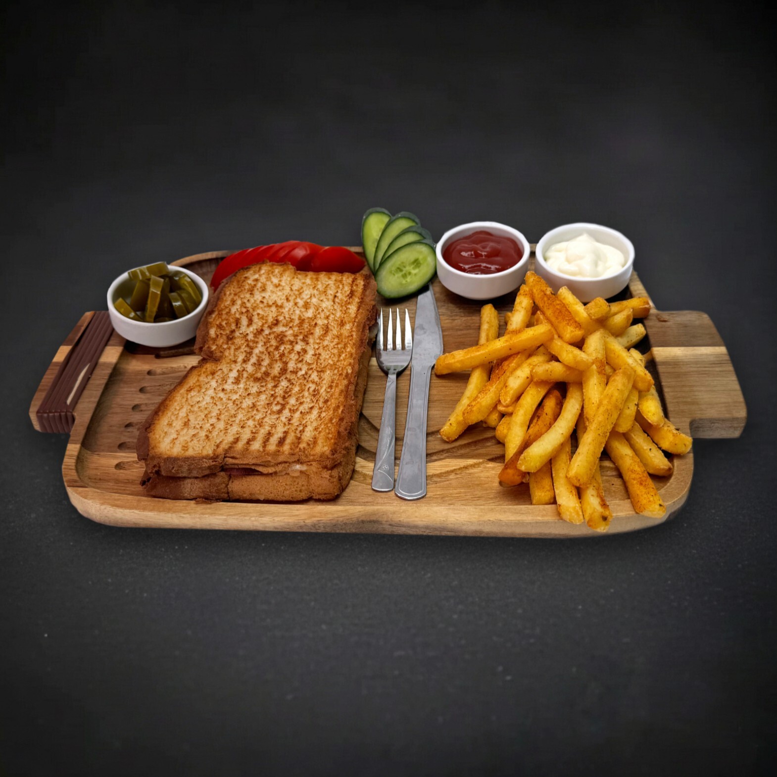 Kaşarlı Tost + Coca Cola