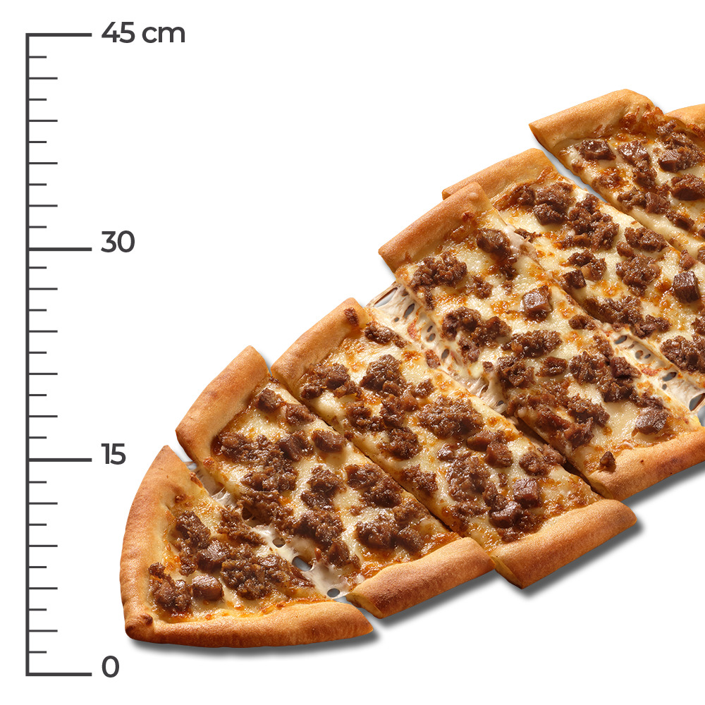 Kavurmalı Pidem ( 45 cm )