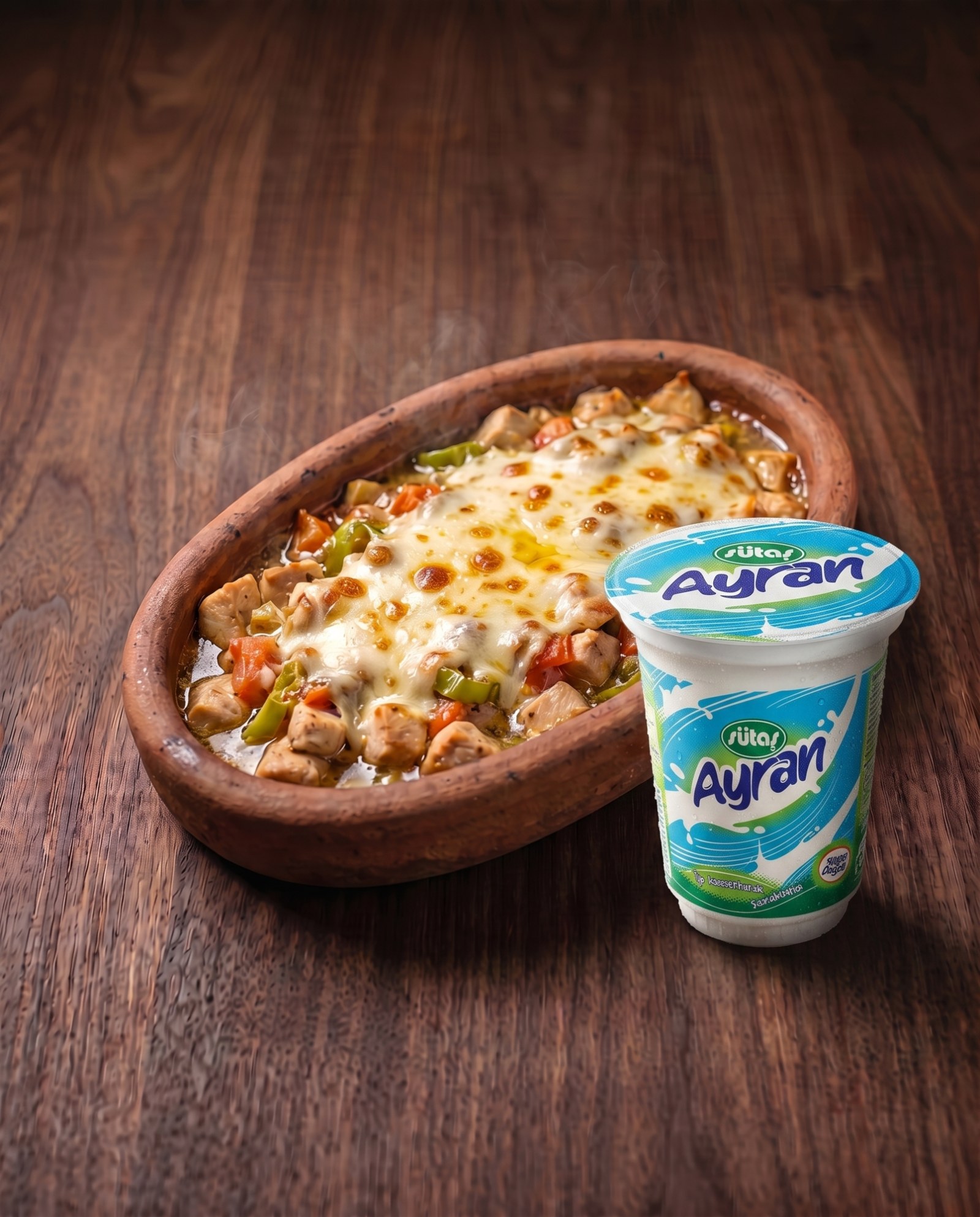 Kiremitte Tavuk + Ayran