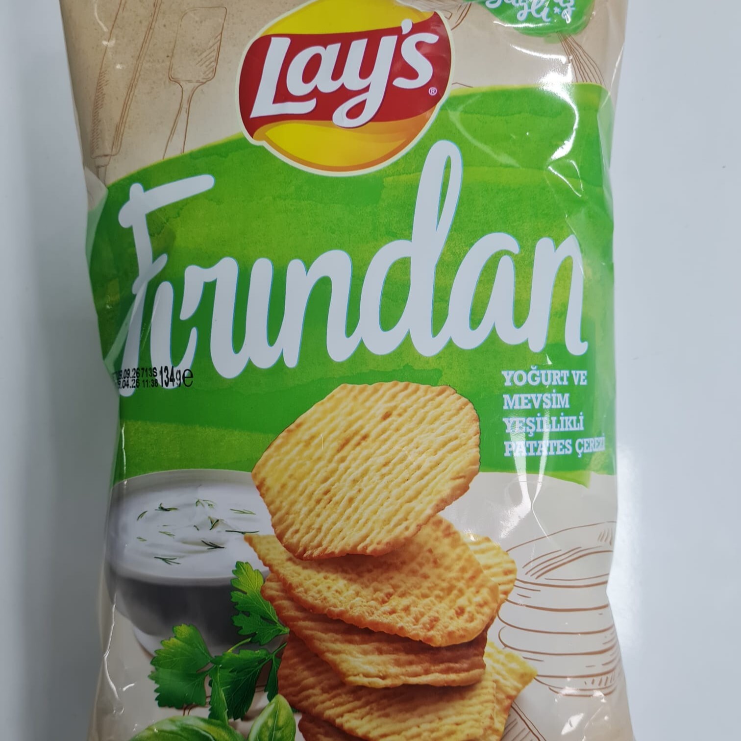 Lays Fırından Yoğurt ve Mevsim