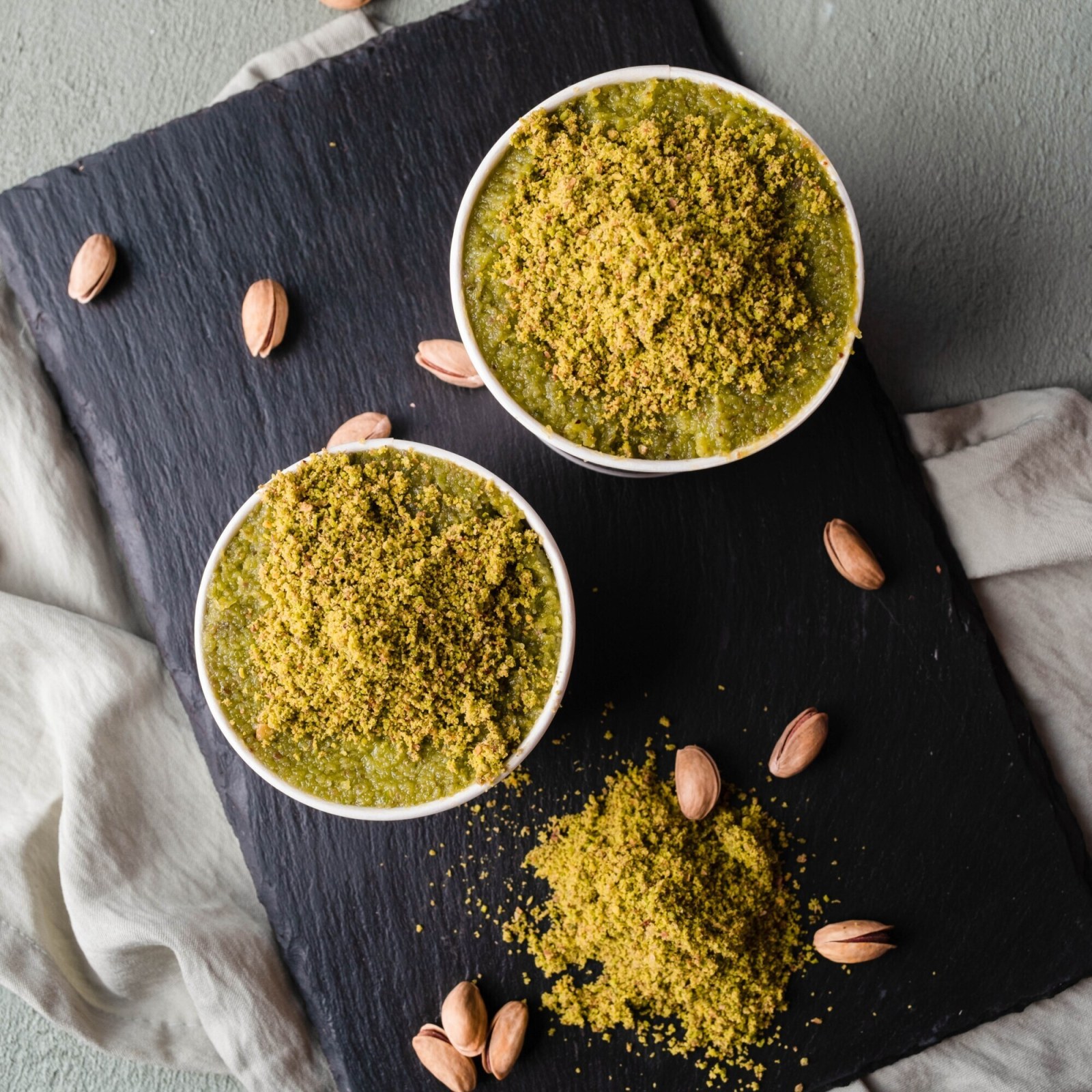 Antep Fıstıklı İrmik Helvası 500g