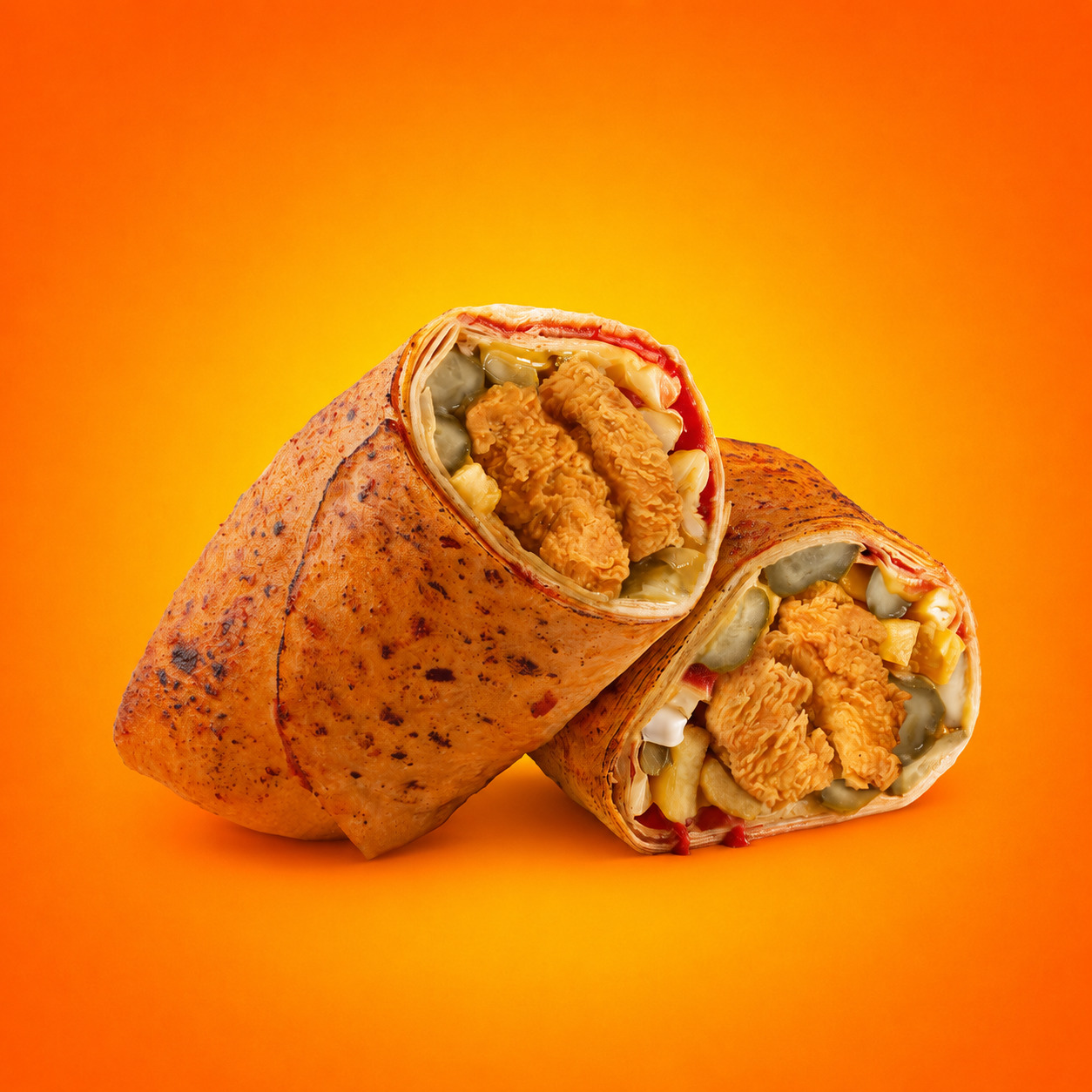 Çıtır Tenders Burrito