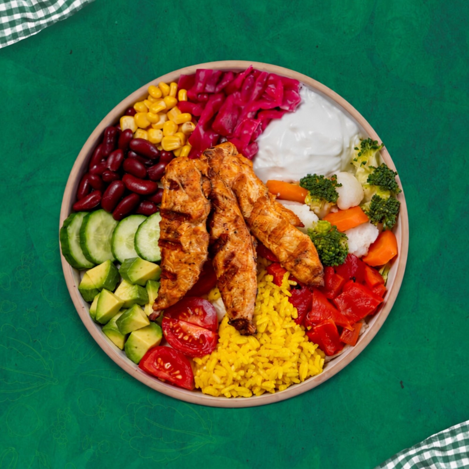 Tavuğu Bowl