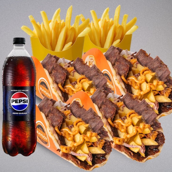 Doy Tako Parti (Et Dönerden) Menü