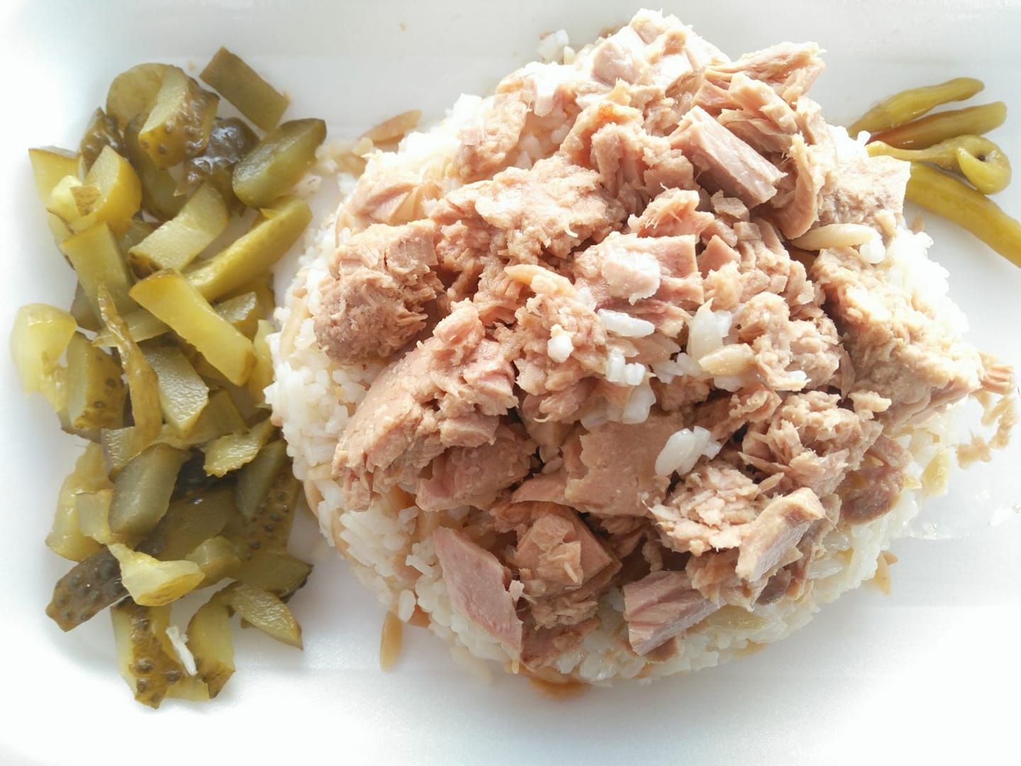 Ton Balıklı Pilav + Salata