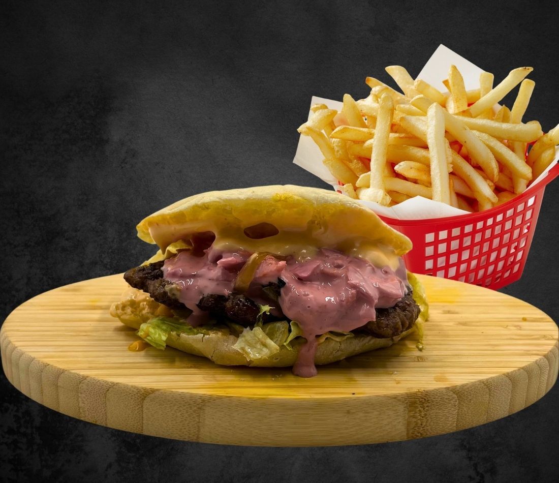 Coleslaw Bazlama Smack Burger Menü