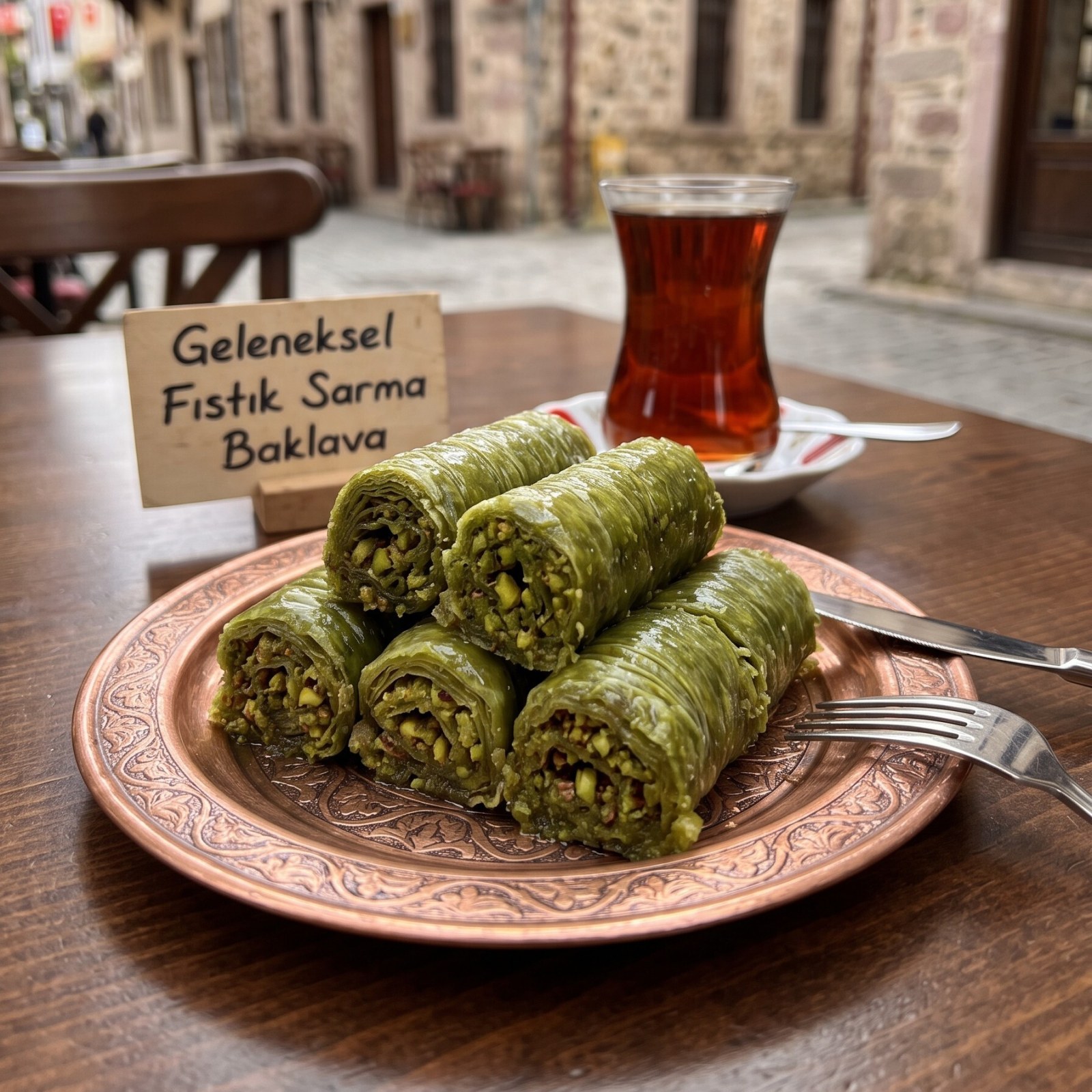 Fıstık Sarma Baklava (500 gr)