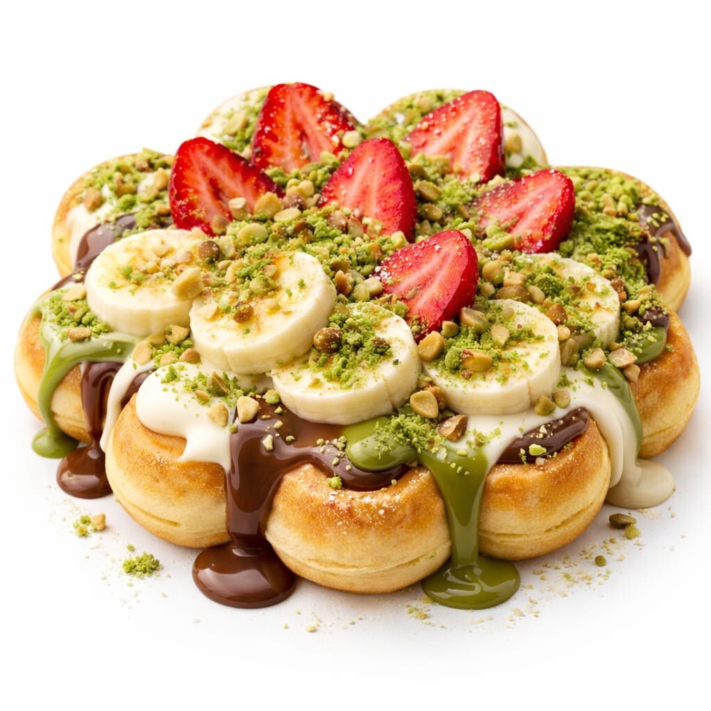 Efsane Antep Fıstıklı Waffle
