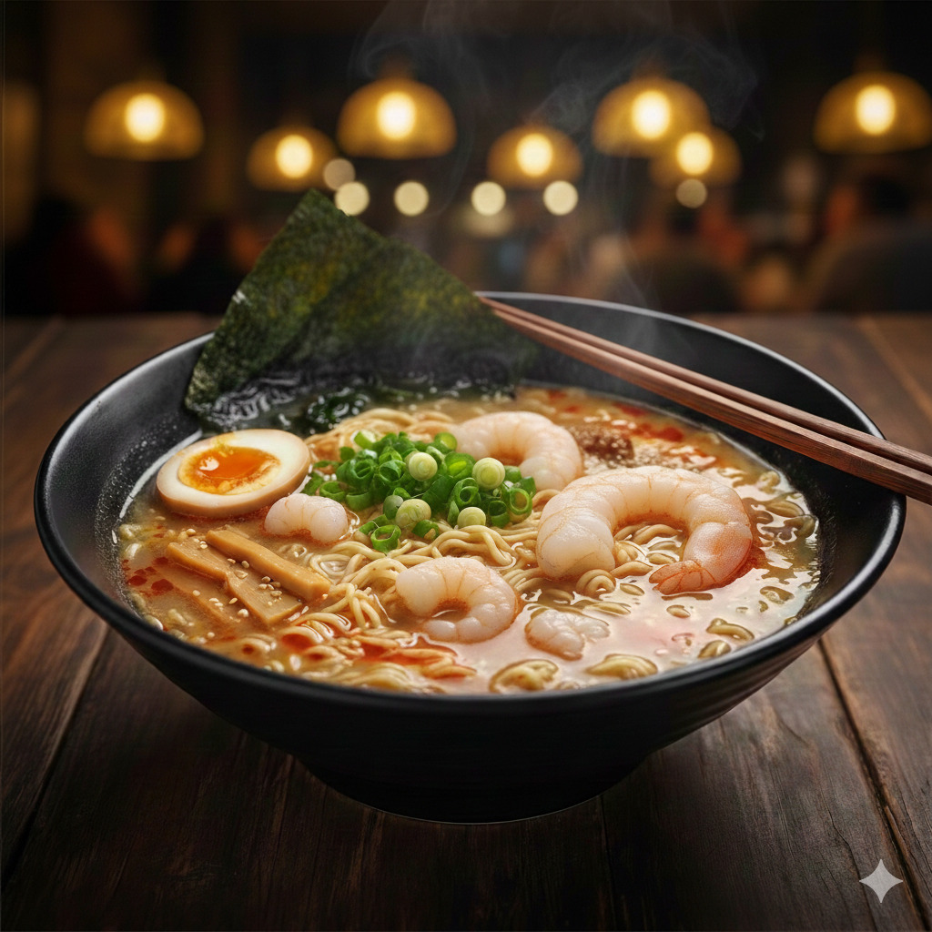 Karidesli Ramen
