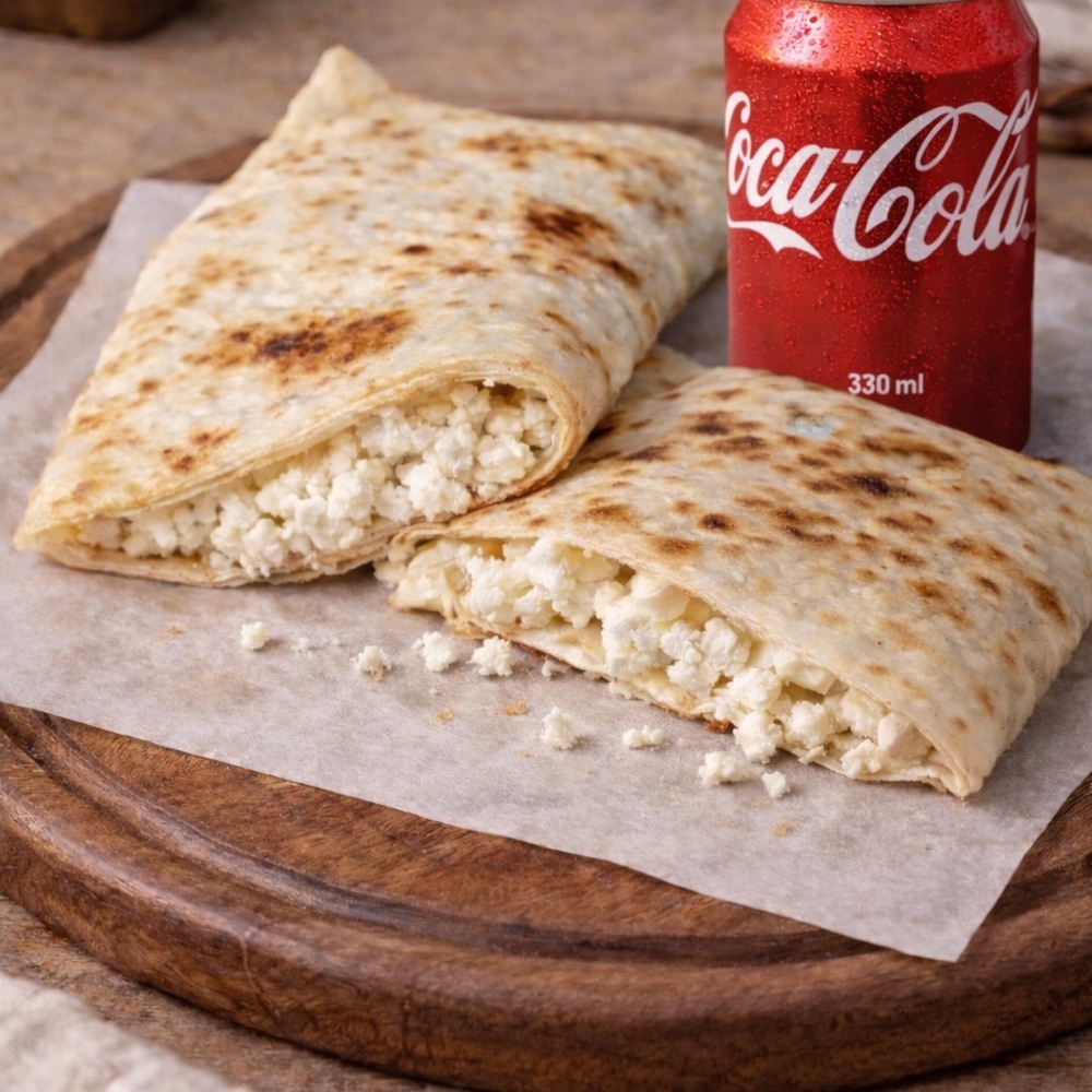 Peynirli Gözleme + CocaCola (330 ml)