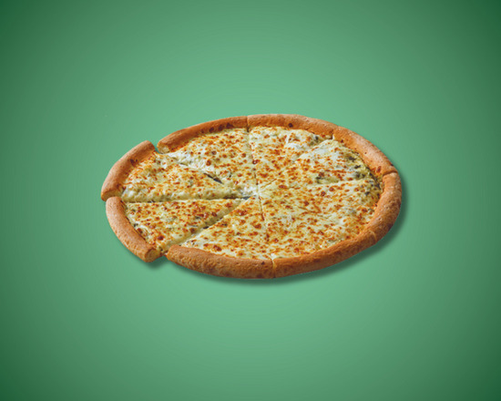 Orta Boy Ispanaklı Alfredo Pizza