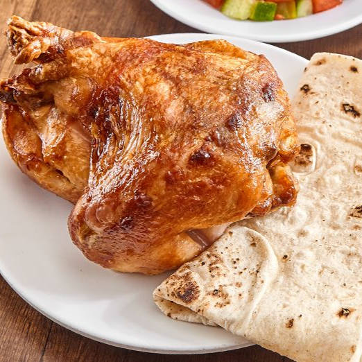Bütün Piliç + 4 Kanat +2 Pilav + 2 Adet Kara Fırın Lavaşı +1 Litre Sarıyer Kola