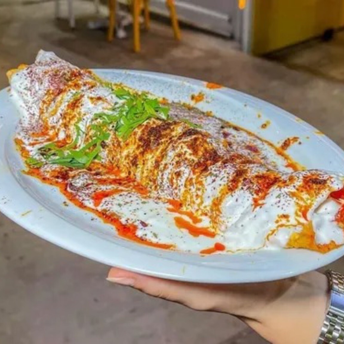 Tavuk Tantuni Yoğurtlu Double