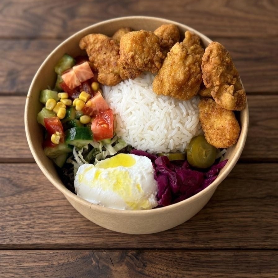 Çıtır Tavuklu Kase - Bowl