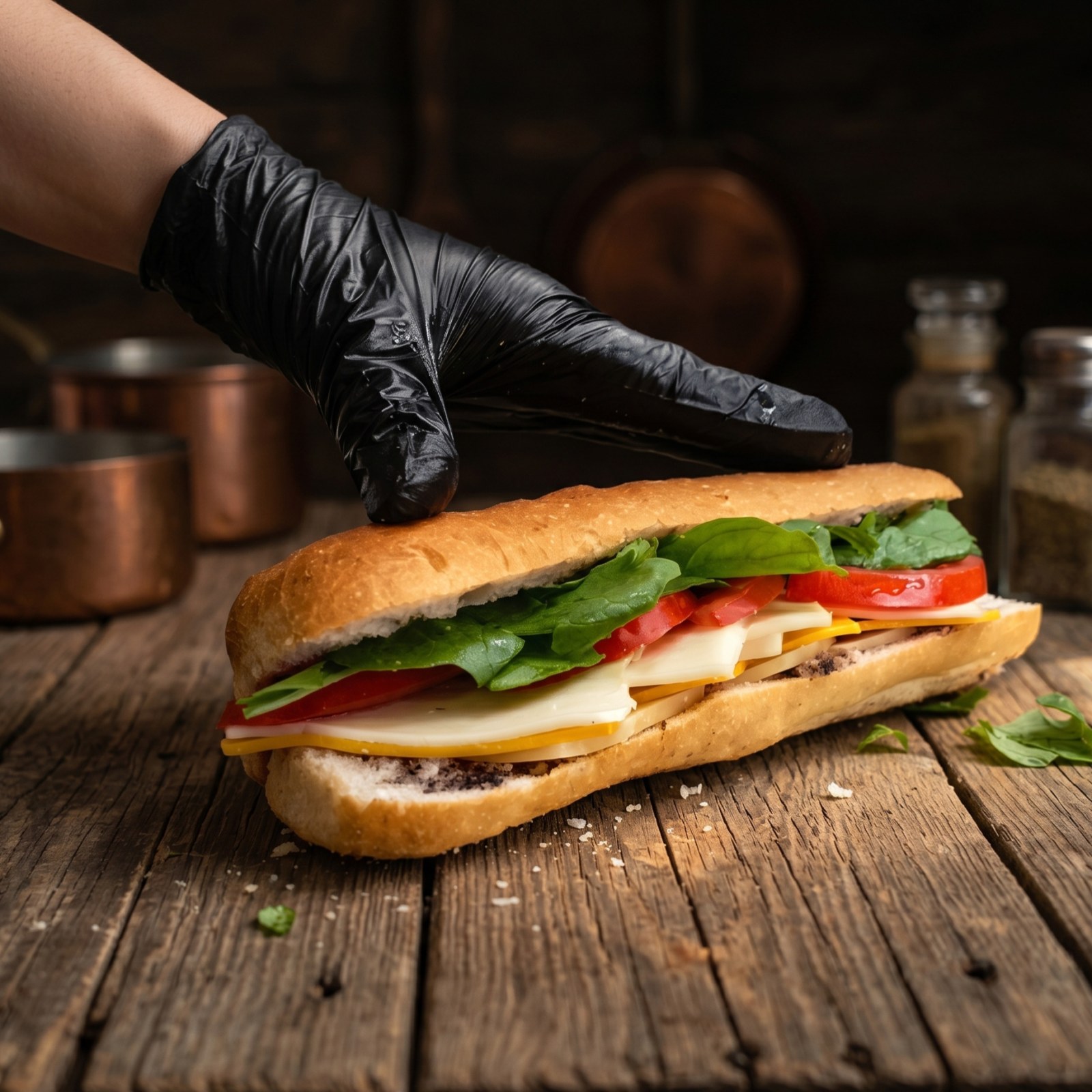 4 Peynirli (Baget) Sandwich