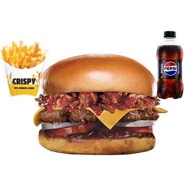 Texas Burger Menü