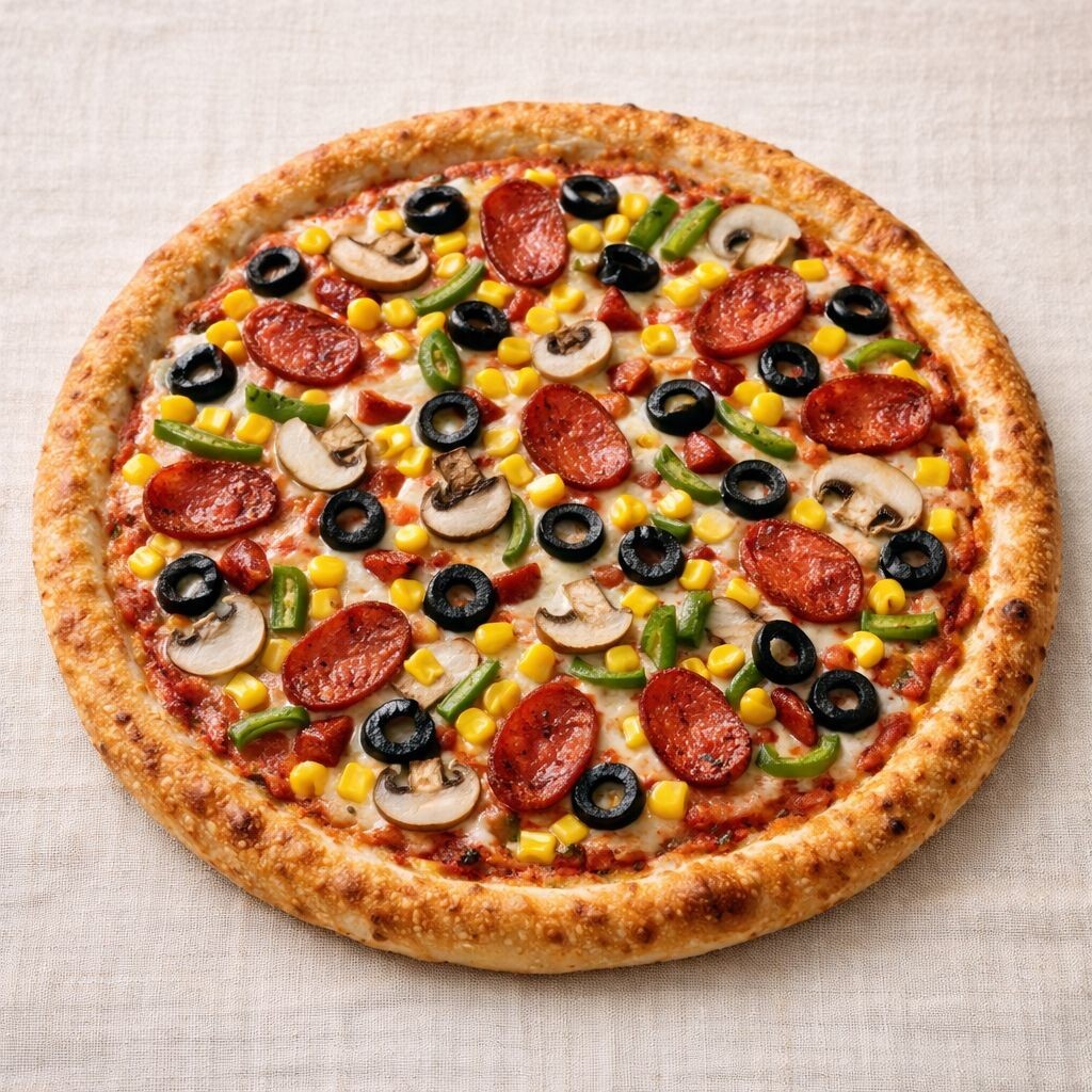 Mexica Pizza + coca cola 330 ml