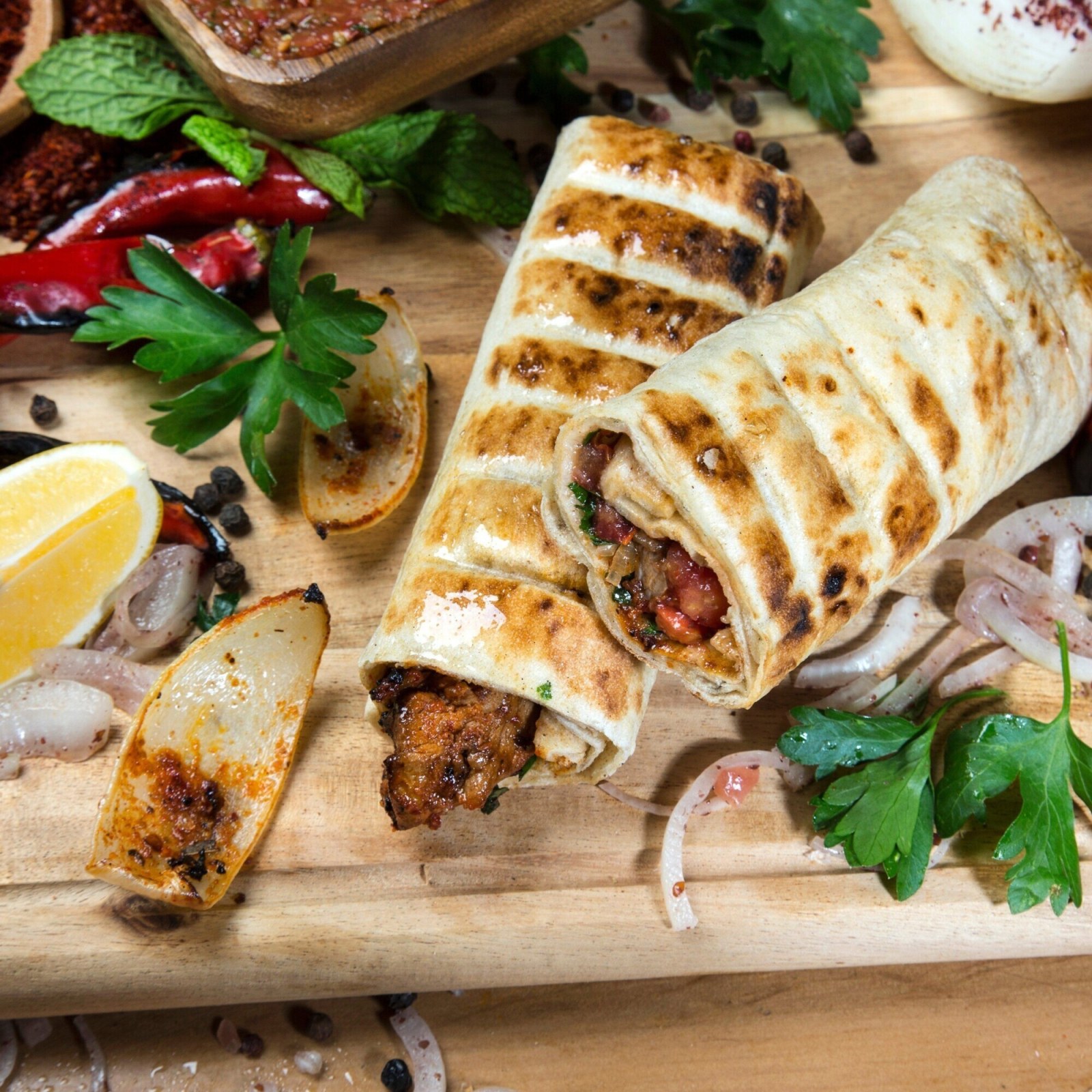 Urfa Dürüm (acısız) + Ayran + Bol İkram