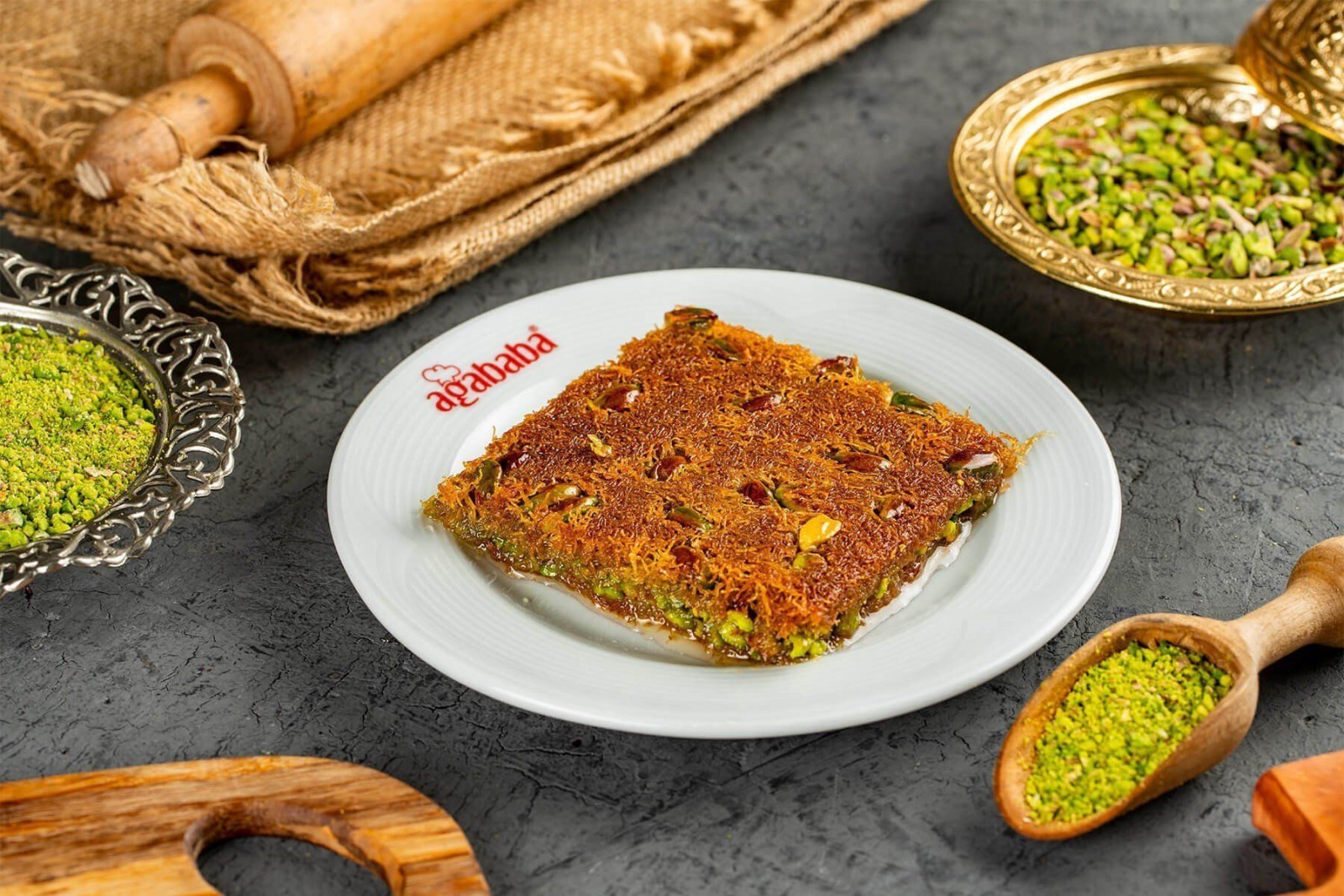 Fıstıklı Düz Kadayıf (500 Gram)