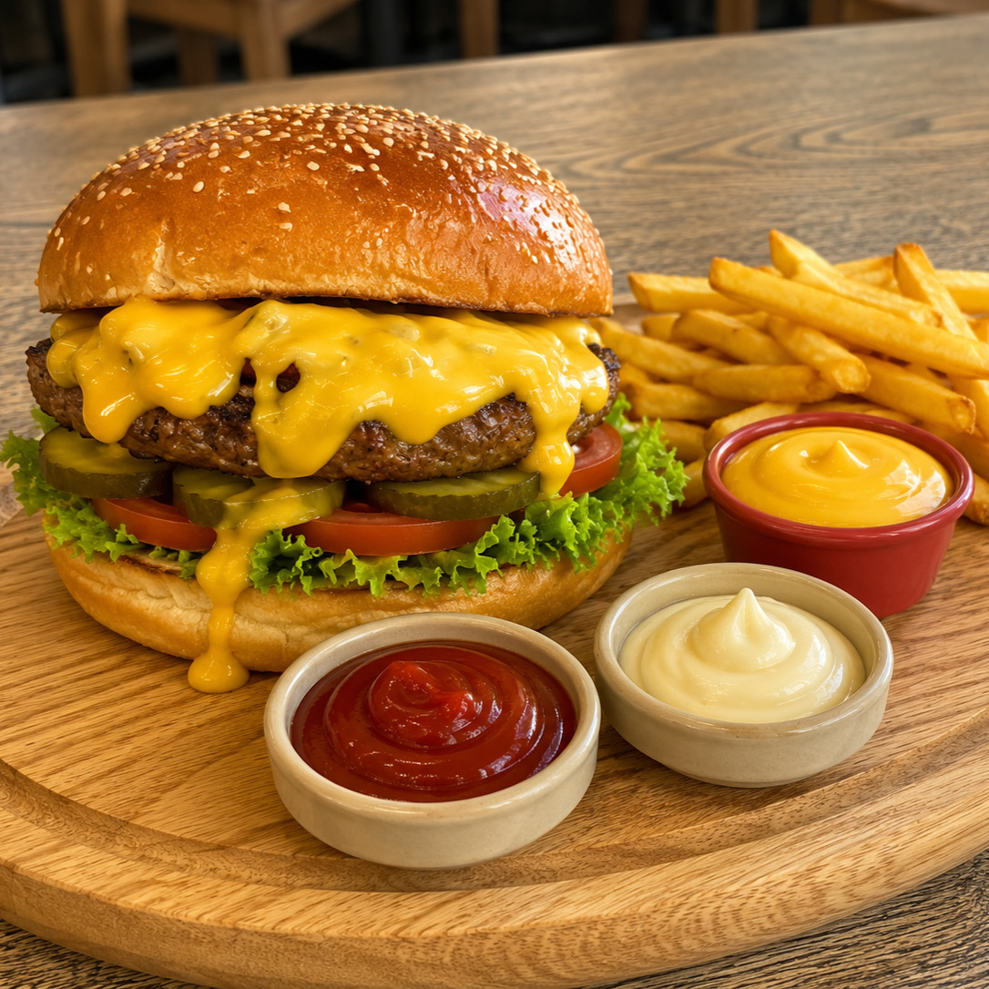 Classic Burger Menü