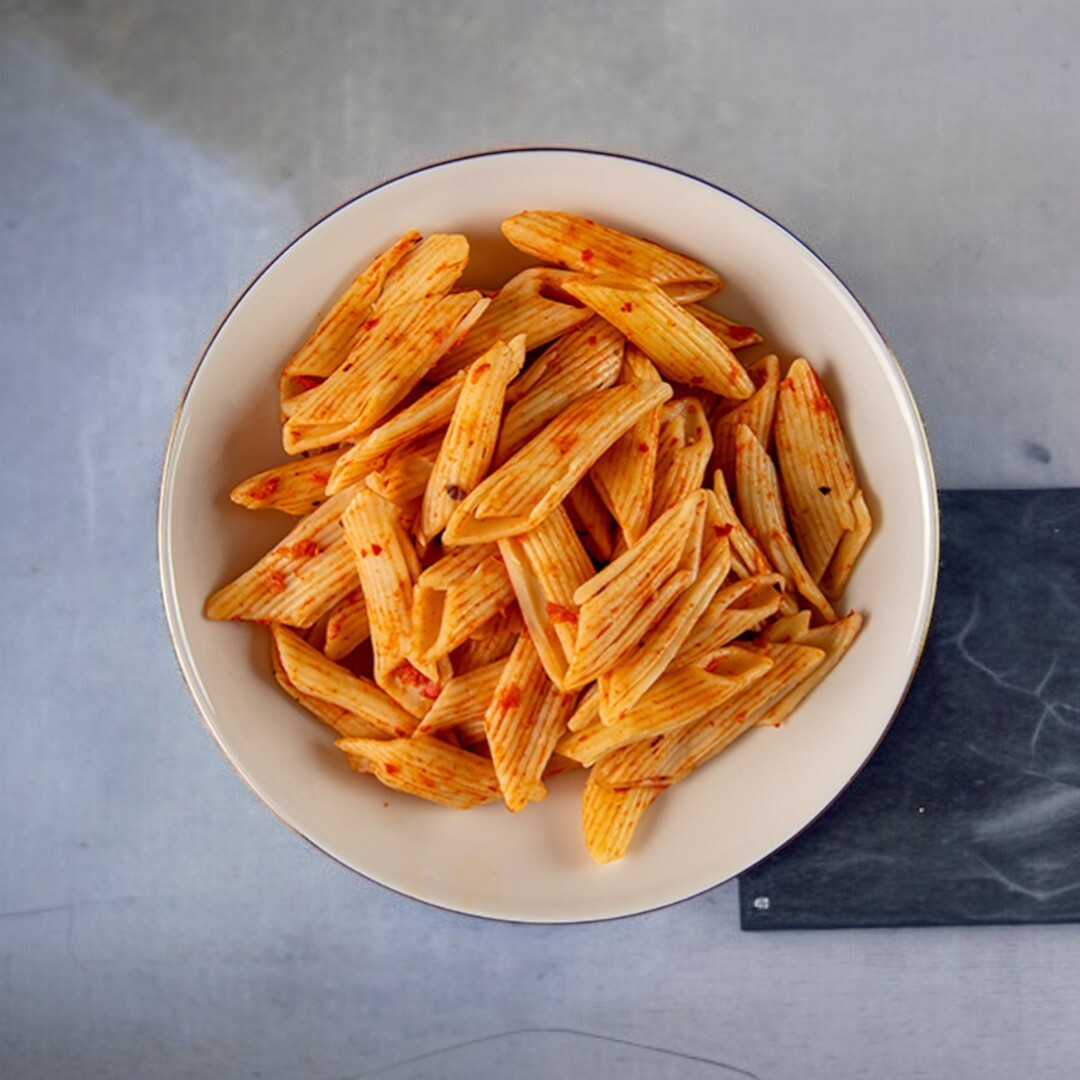 Kırmızı Zeytin Yolu (Domates Soslu Penne)