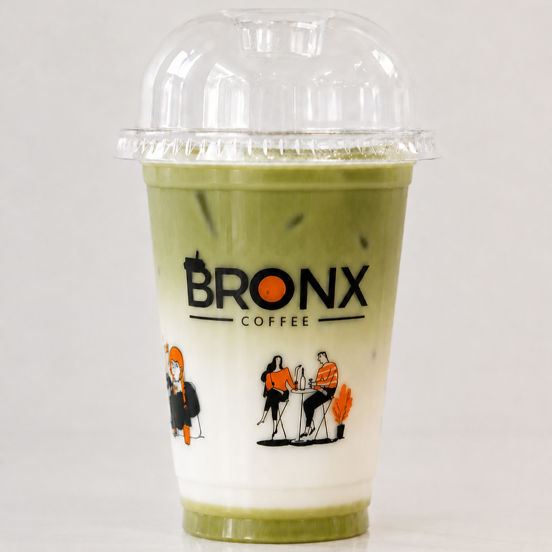 Ice Matcha Latte (16 Oz)